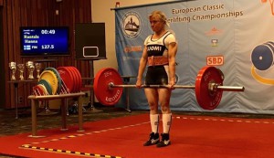 Vedon aloitus 127,5kg